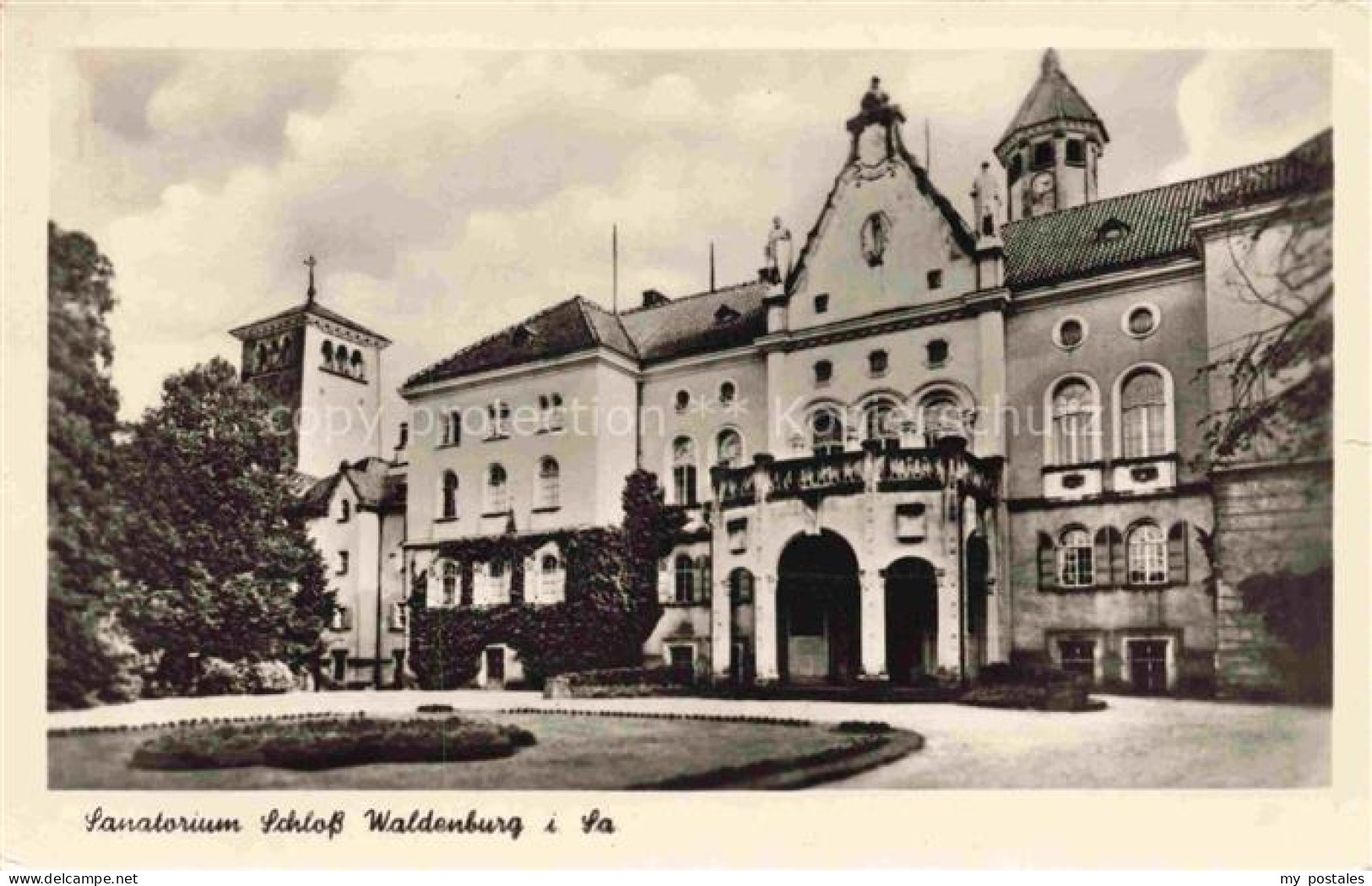 Waldenburg  Sachsen Sanatorium Schloss