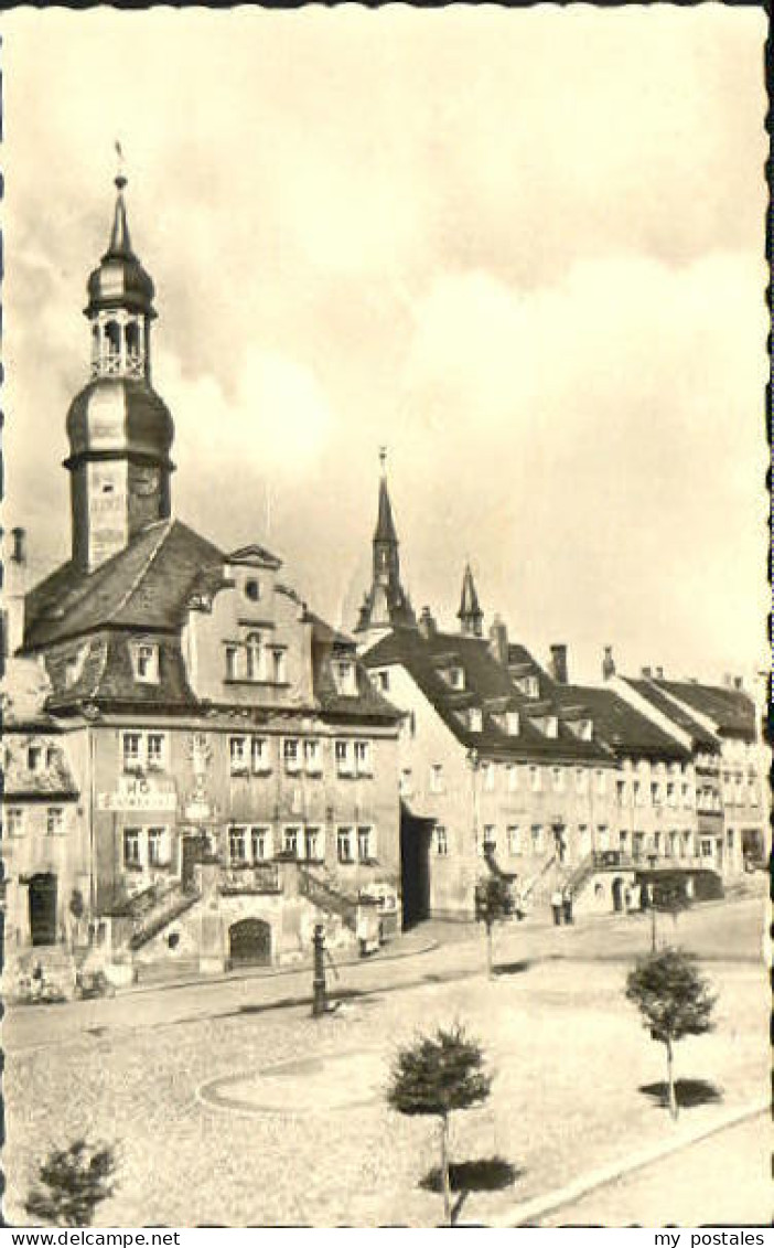 Waldenburg Sachsen Waldenburg a. Mulde Rathaus x 1962