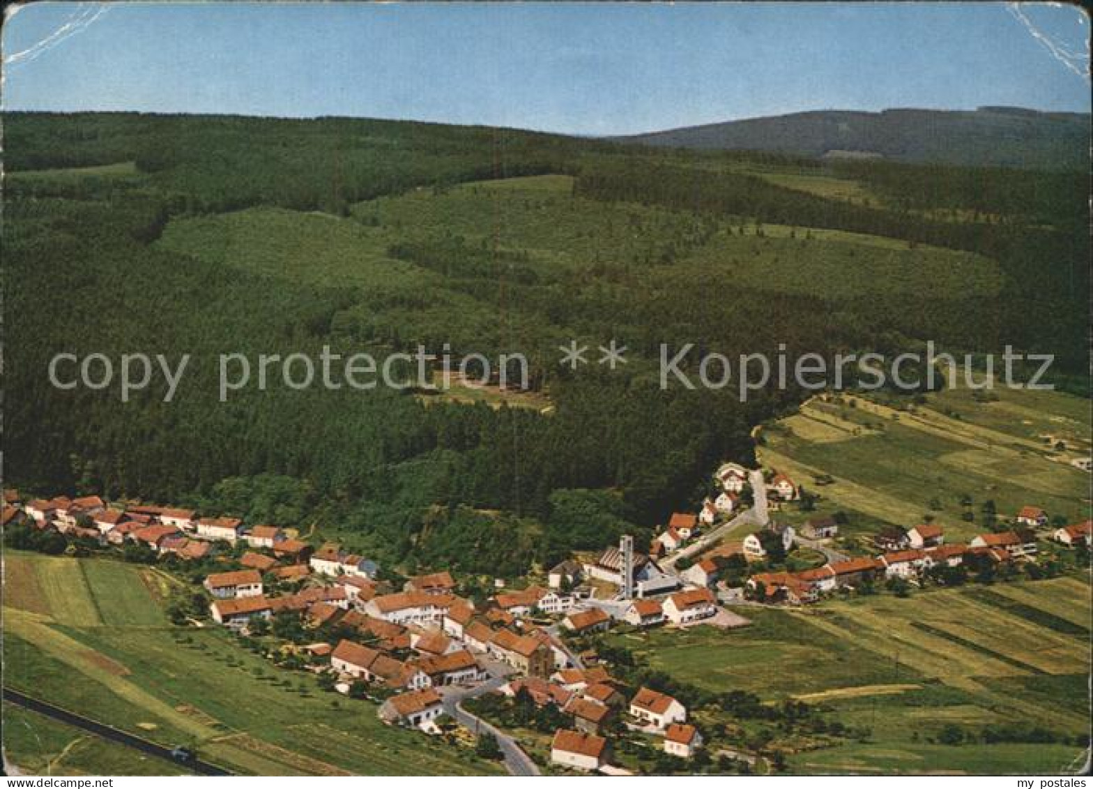 Waldhoelzbach Losheim Fliegeraufnahme