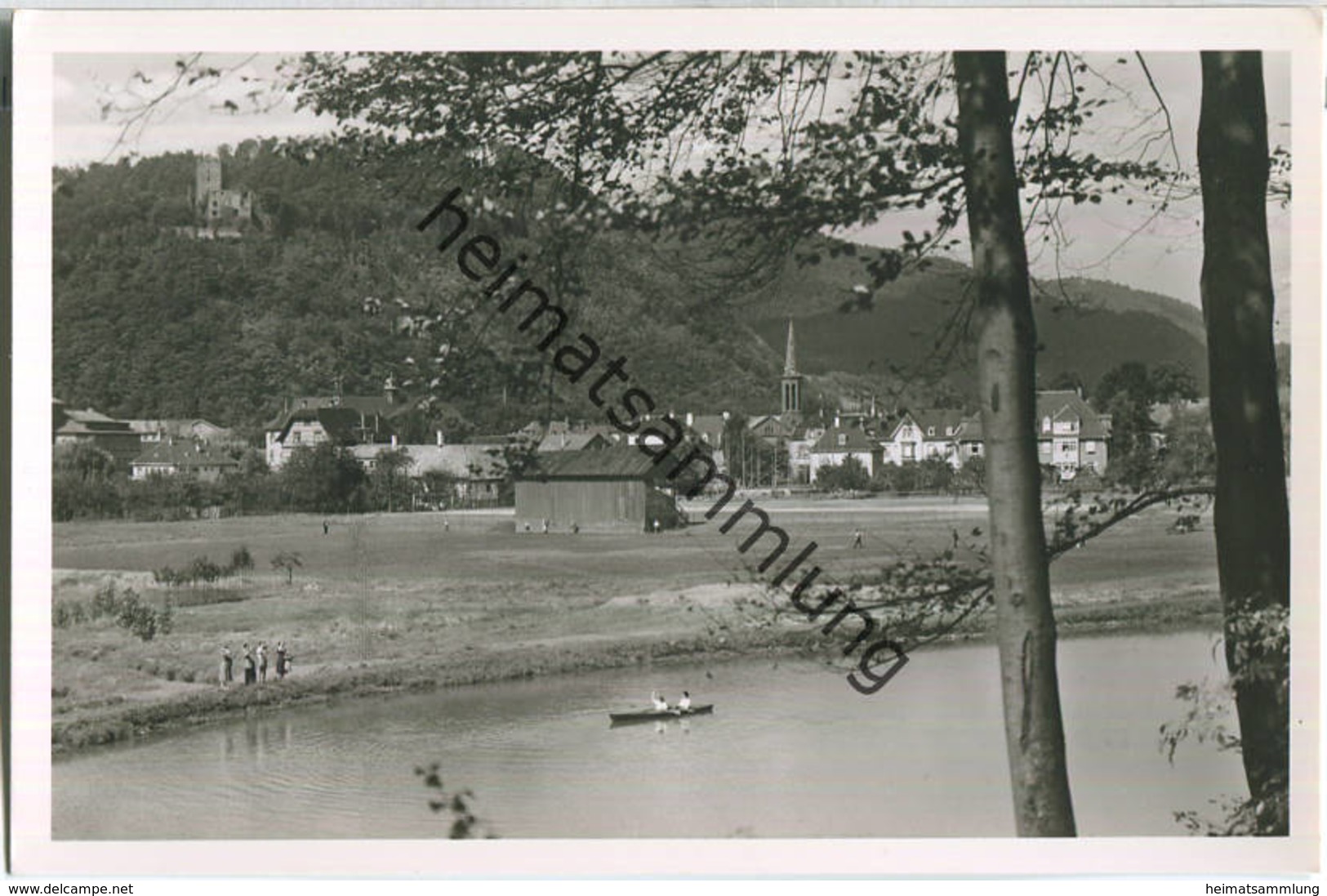 Waldkirch im Elztal - Stadtrainsee - Foto-Ansichtskarte