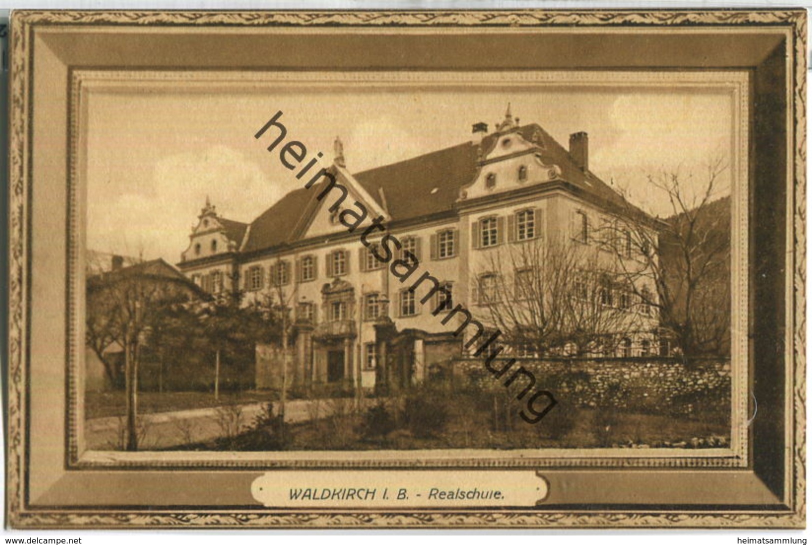 Waldkirch - Realschule - Verlag G. Ramer Waldkirch i. B. ca. 1910