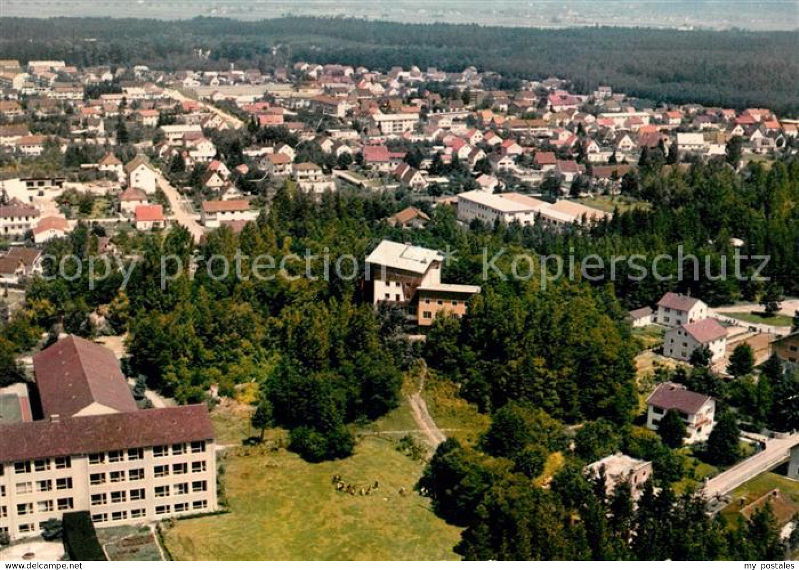 Waldkraiburg Industriestadt im Gruenen Fliegeraufnahme