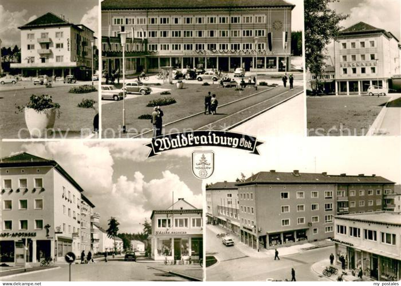 Waldkraiburg Stadtplatz Details