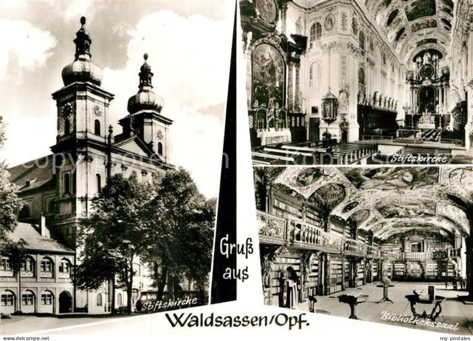 Waldsassen Stiftskirche Bibliothekssaal
