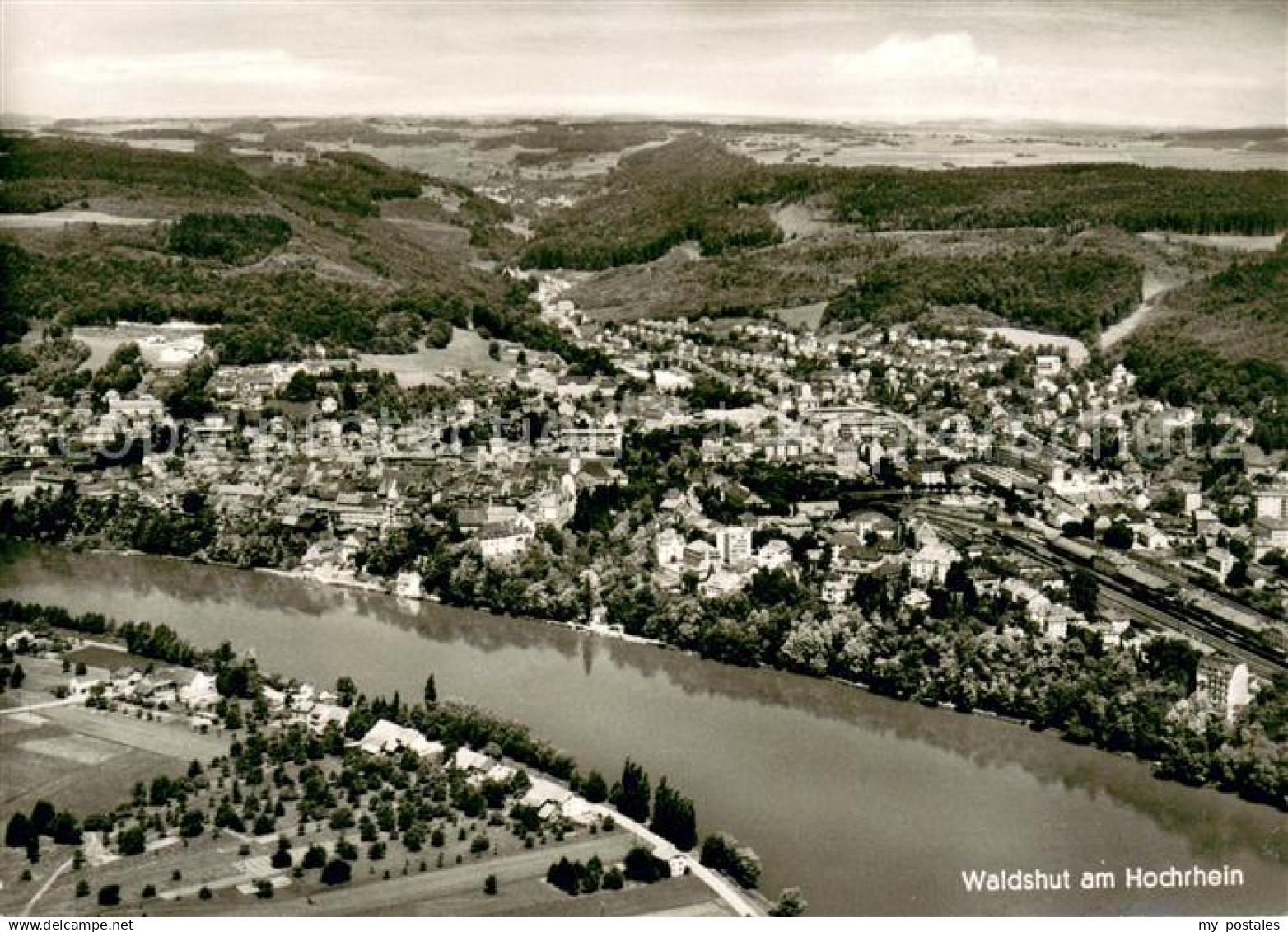 Waldshut-Tiengen Fliegeraufnahme