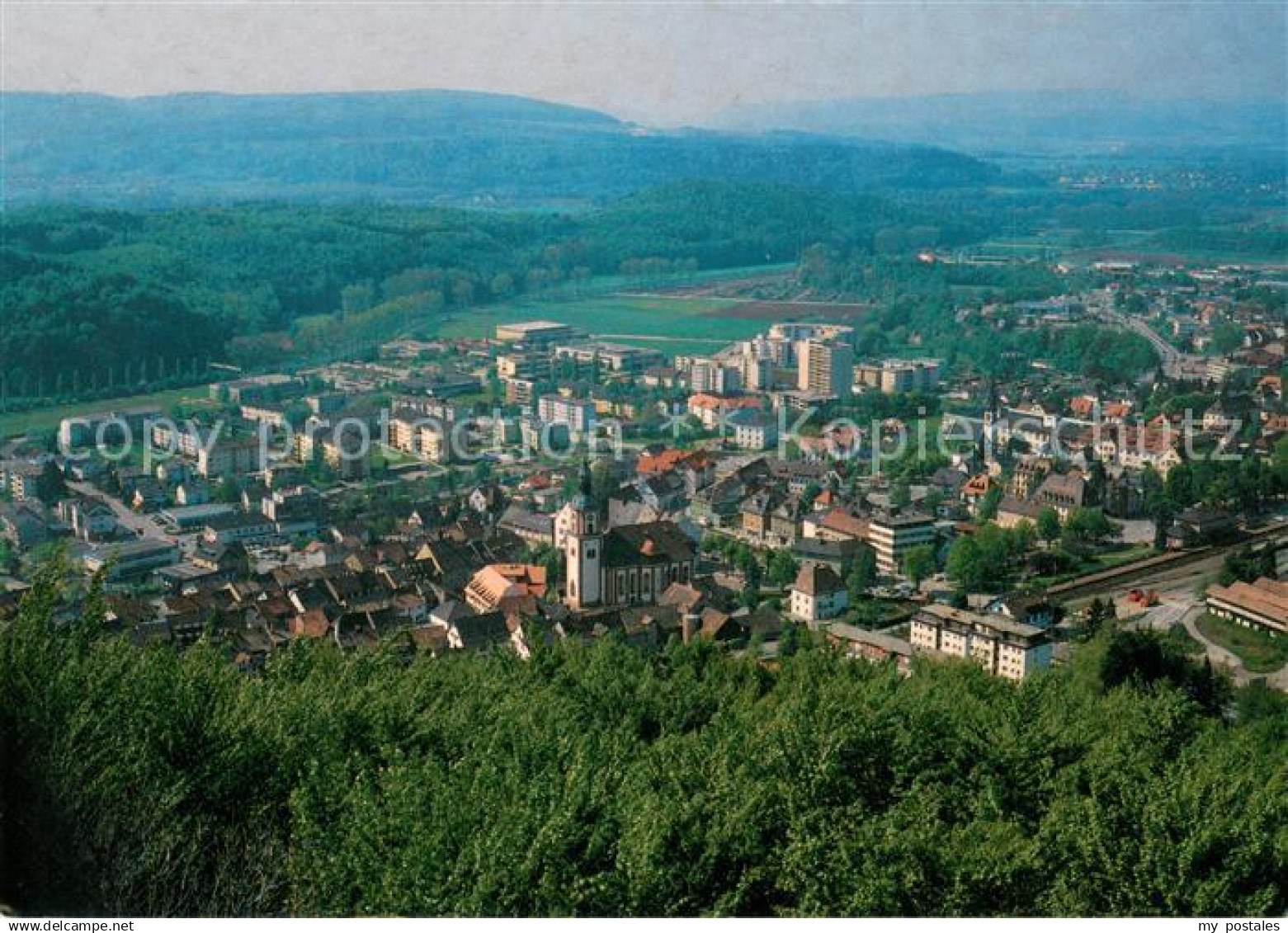 Waldshut-Tiengen Fliegeraufnahme