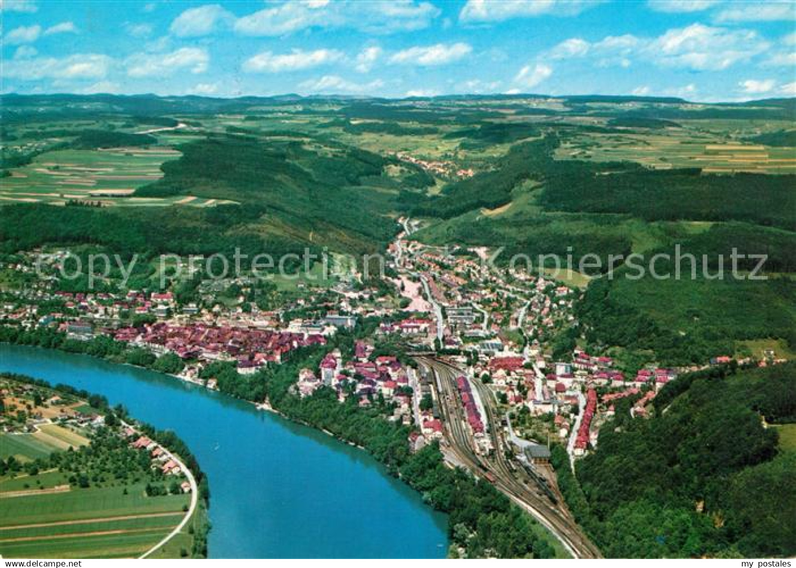 Waldshut-Tiengen Fliegeraufnahme