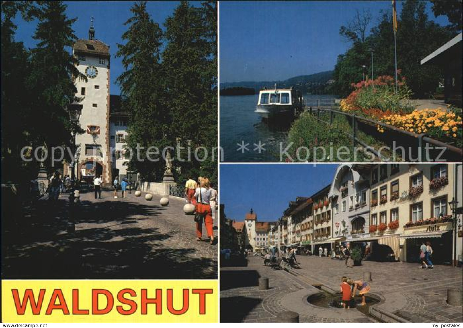 Waldshut-Tiengen Stadttor Rheinpartie