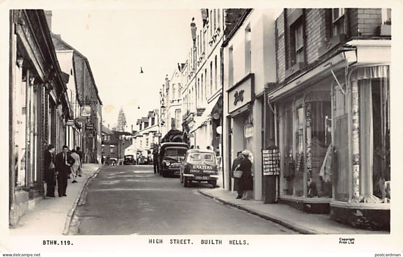 Wales - BUILTH WELLS - High street