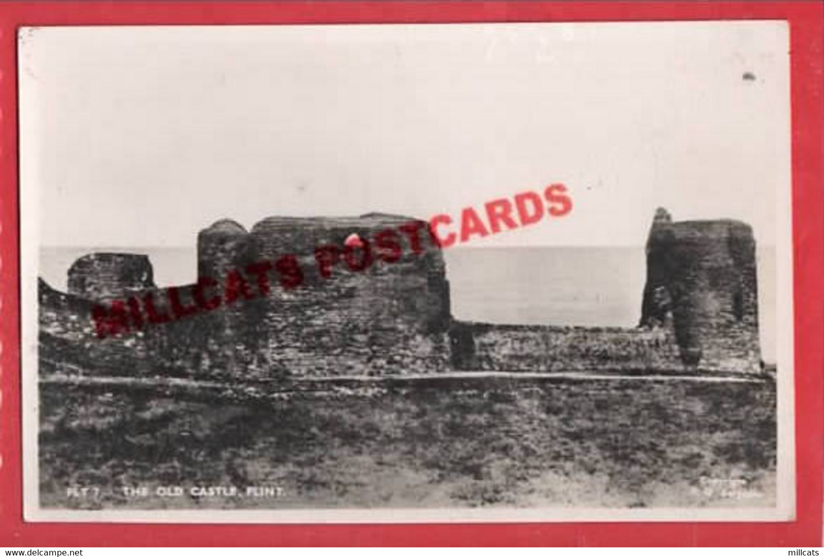WALES FLINTSHIRE  FLINT  THE CASTLE RP