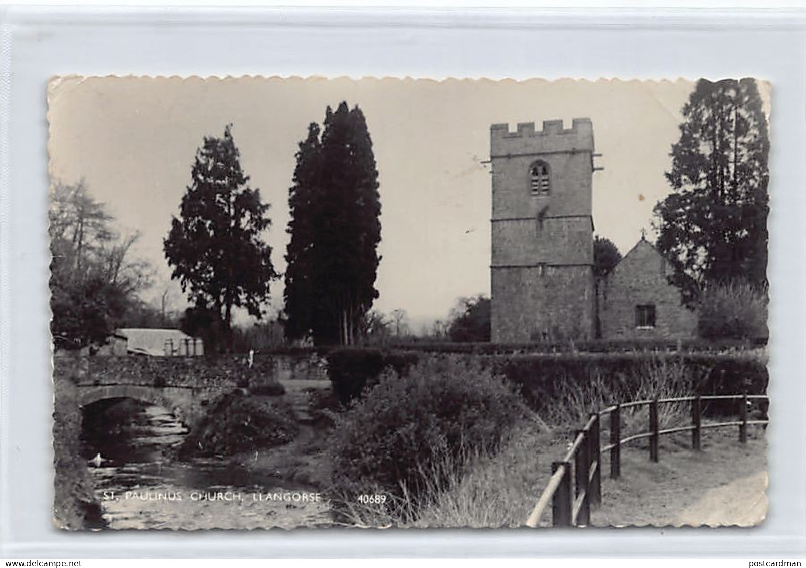 Wales - LLANGORSE St. Paulinus Church