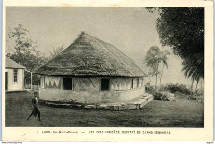 CCEANIE - Iles WALLIS - Lano - Une case indigène