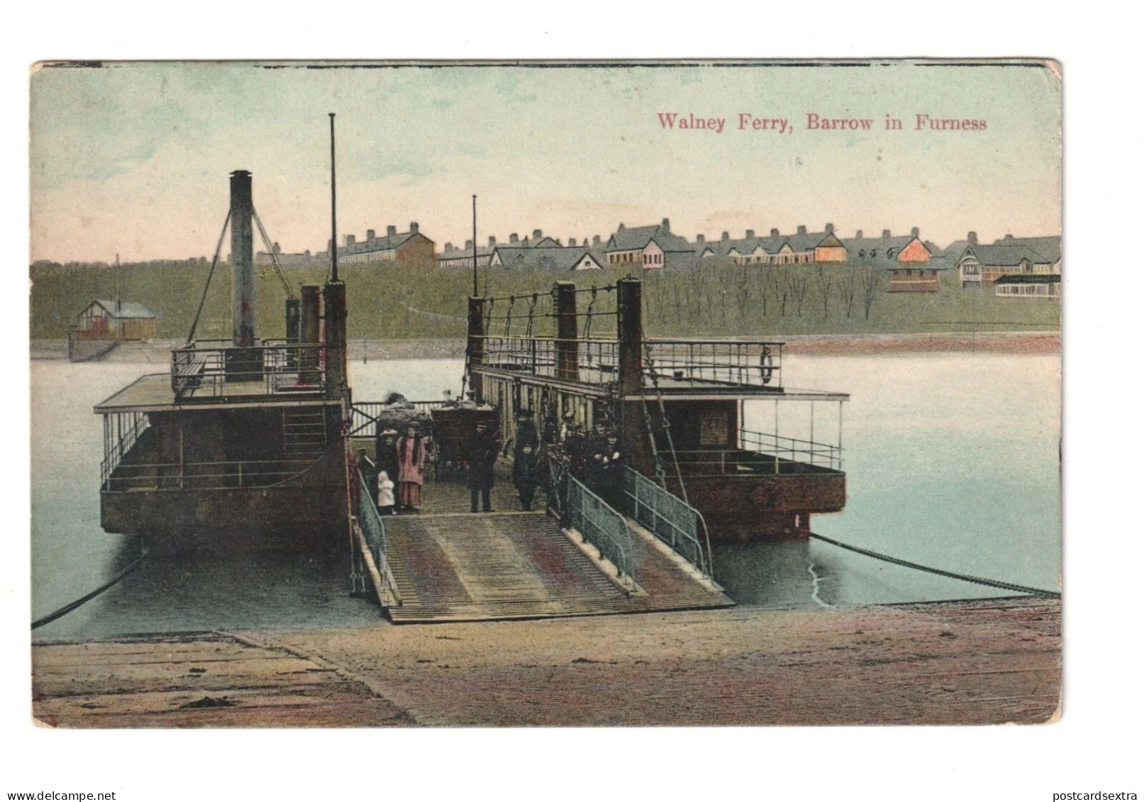 Walney Ferry, Barrow-in-Furness - old Cumbria postcard