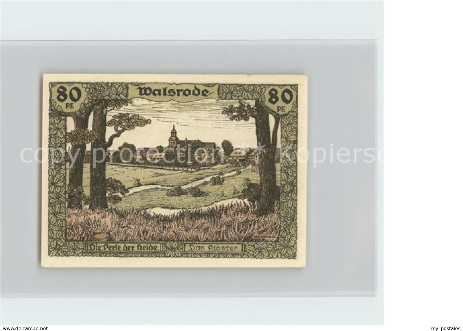 Walsrode Lueneburger Heide 80 Pfennig Kloster Hermann Loens Lueneburger Heide