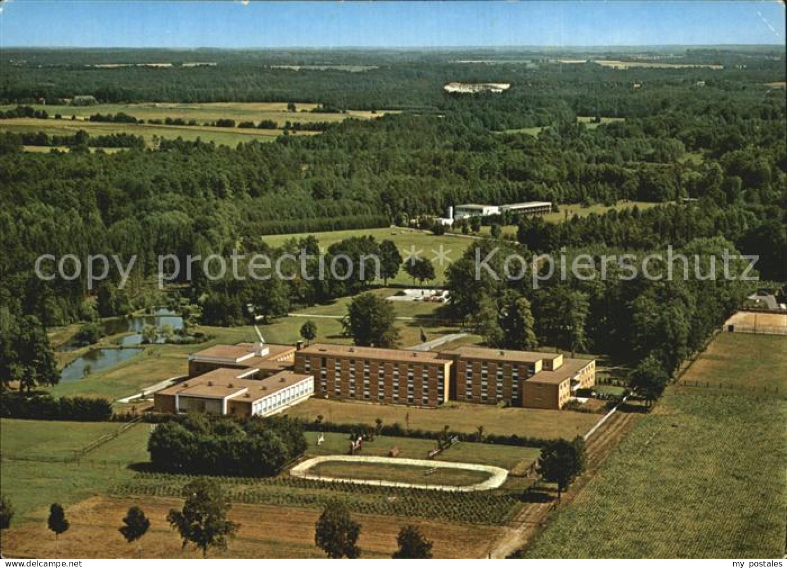 Walsrode Lueneburger Heide Fliegeraufnahme