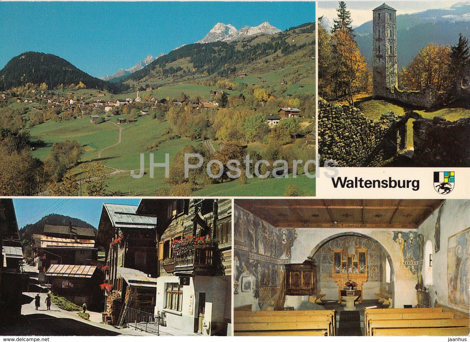 Waltensburg - Jorgenburg - multiview - Switzerland - unused