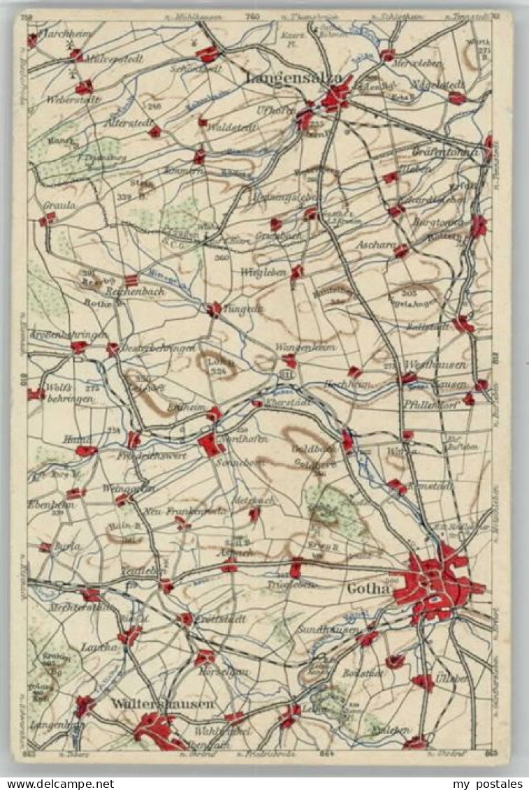 Waltershausen Fliegeraufnahme