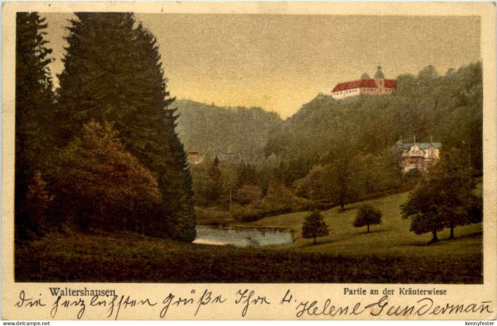 Waltershausen in Thüringen, Partie an der Kräuterwiese