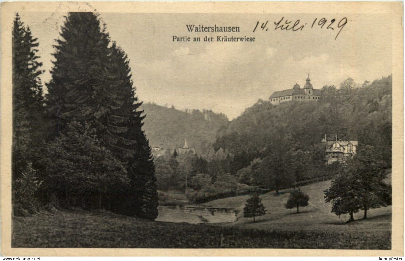 Waltershausen in Thüringen, Partie an der Kräuterwiese