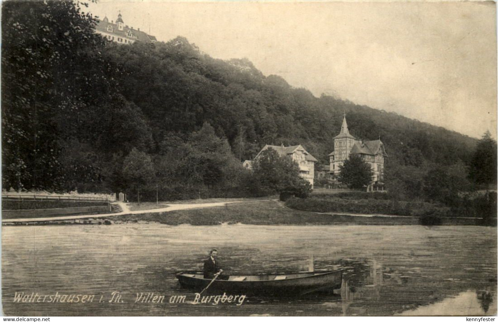 Waltershausen in Thüringen, Villen am Burgberg