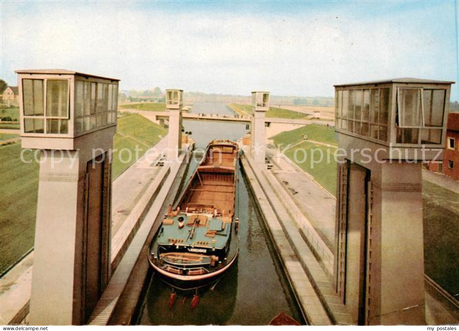 Waltrop Recklinghausen NRW Neues Schiffshebewerk Henrichenburg