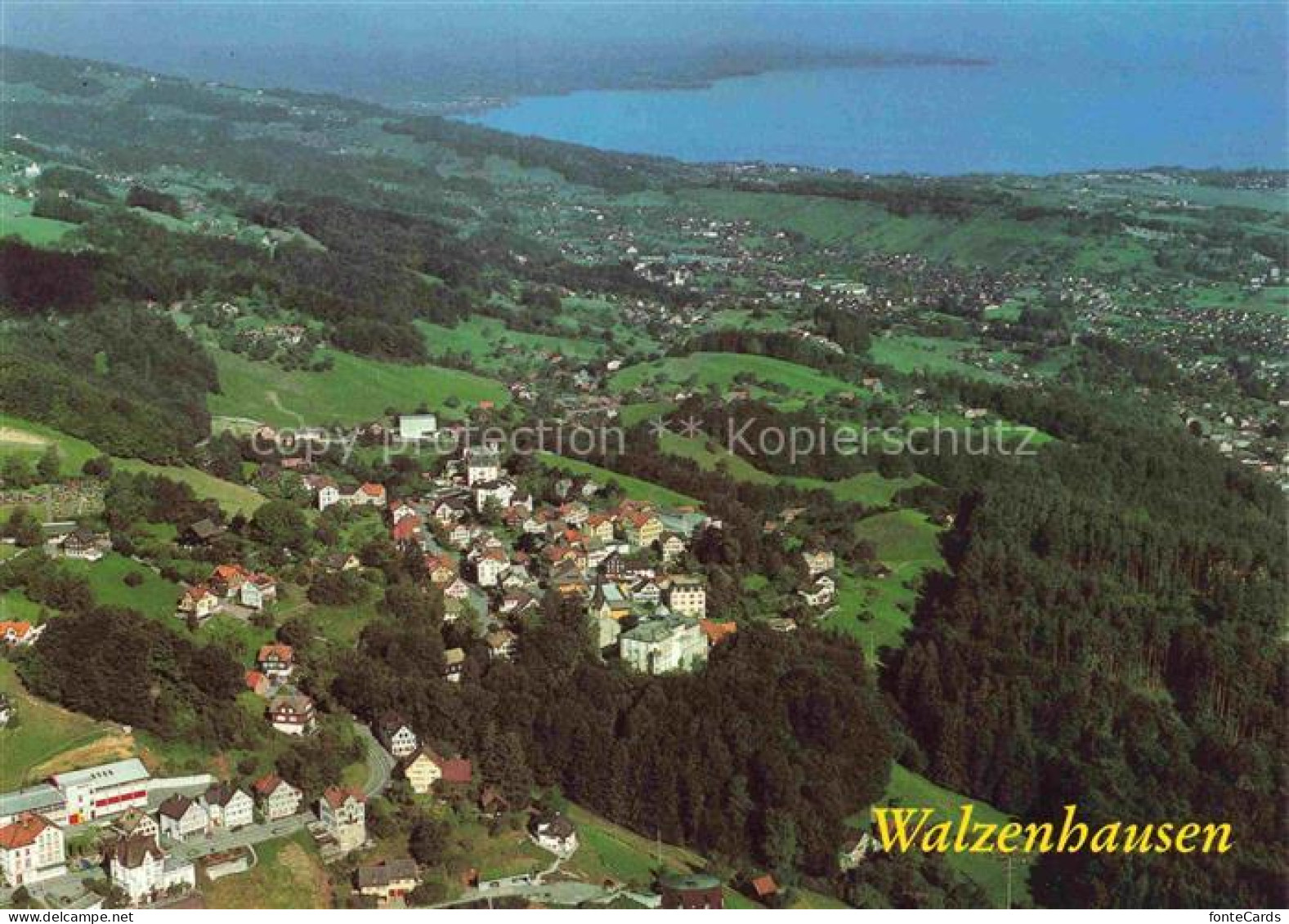 Walzenhausen Appenzell AR Fliegeraufnahme