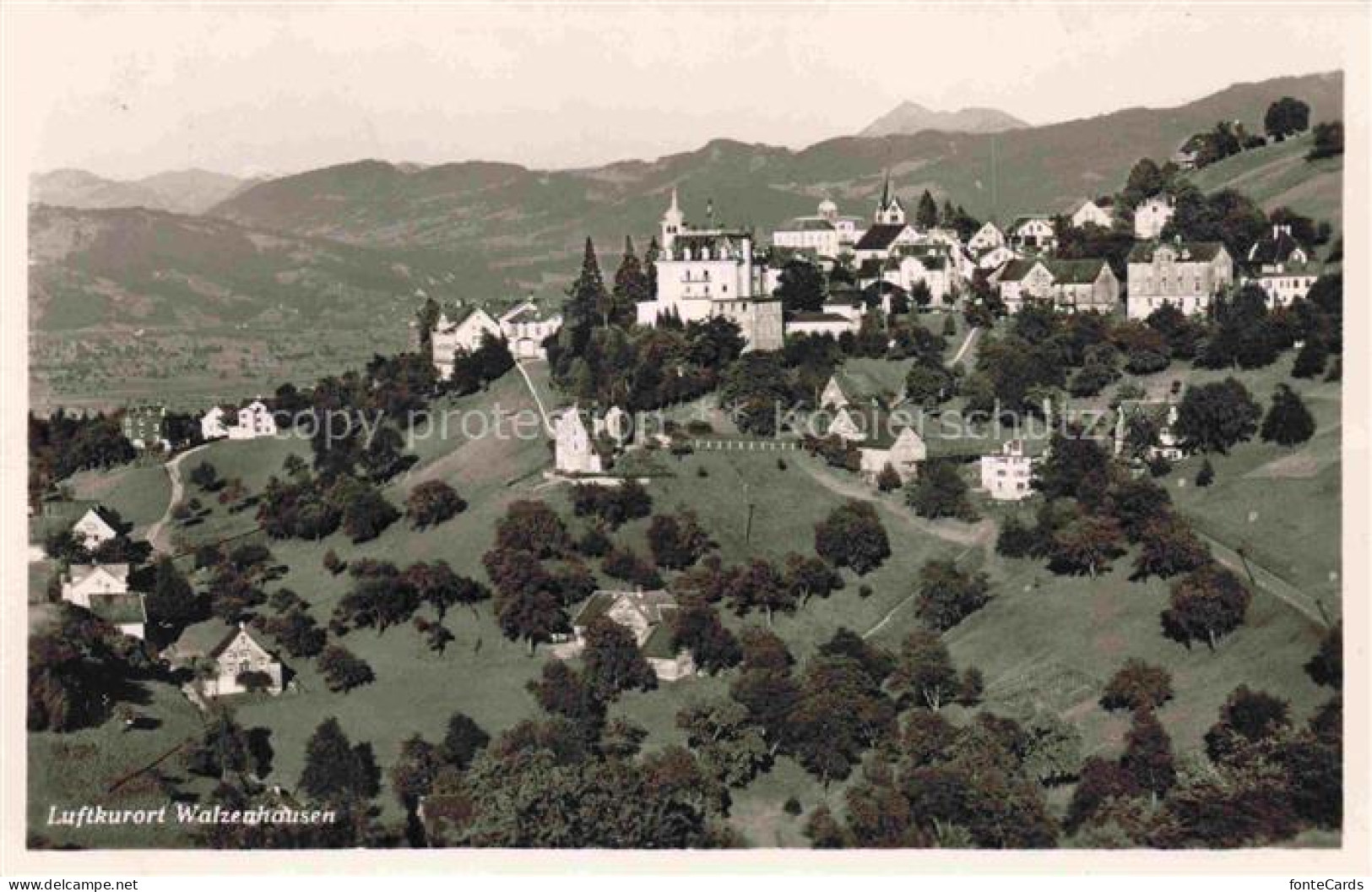 Walzenhausen Appenzell AR Panorama