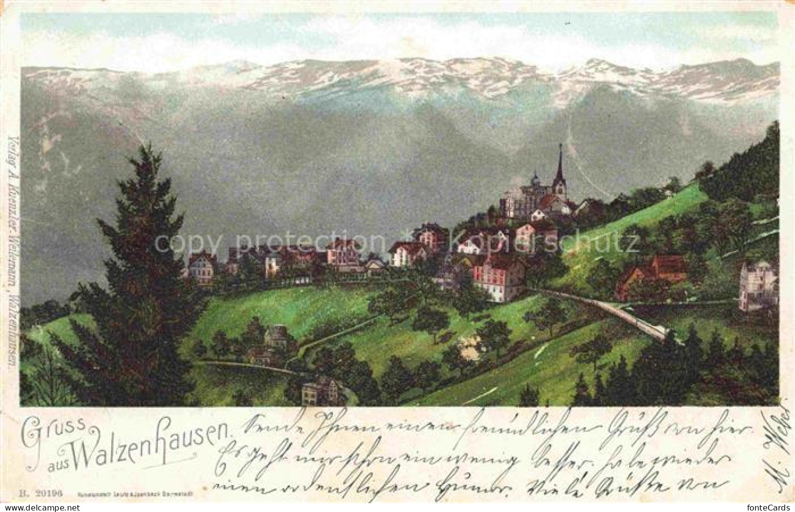 Walzenhausen Appenzell AR Panorama