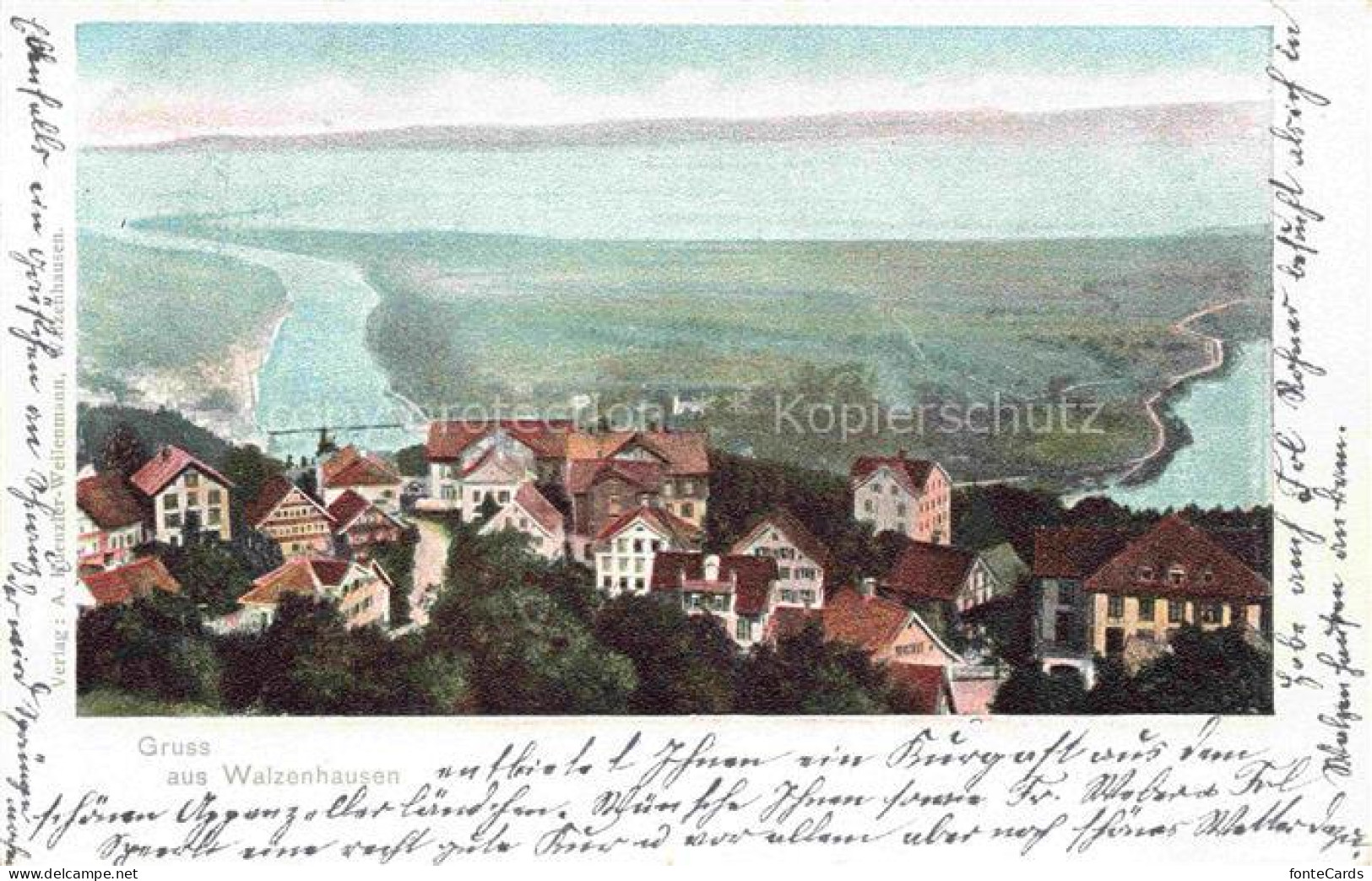 Walzenhausen Appenzell AR Panorama