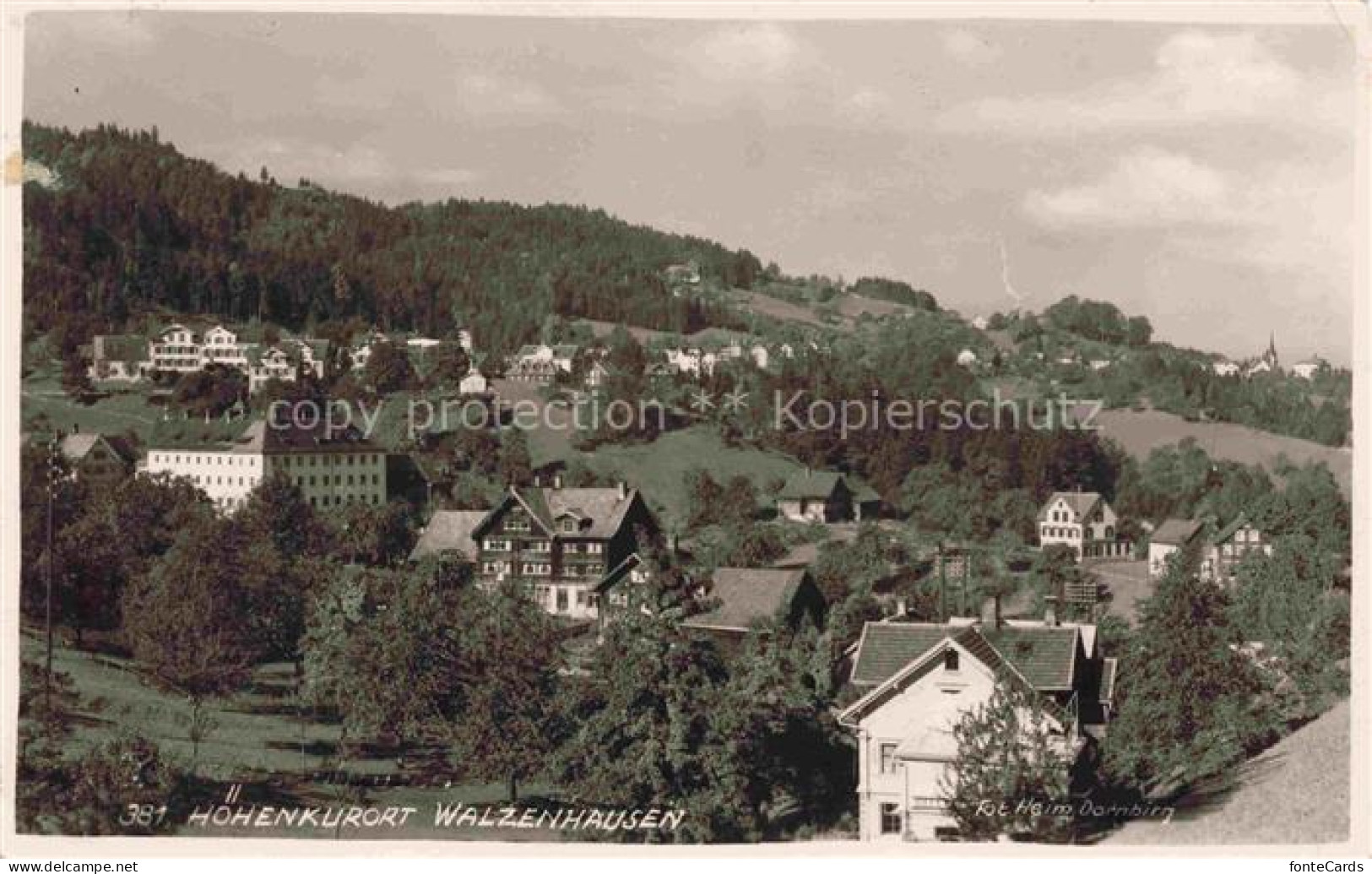 Walzenhausen Appenzell AR Panorama