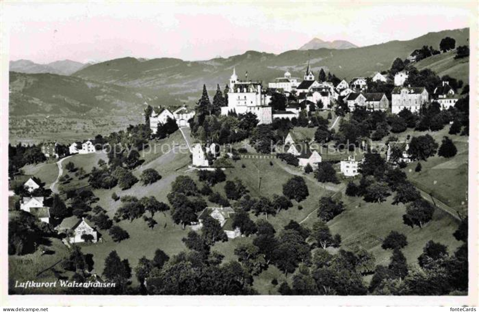Walzenhausen Appenzell AR Panorama Luftkurort