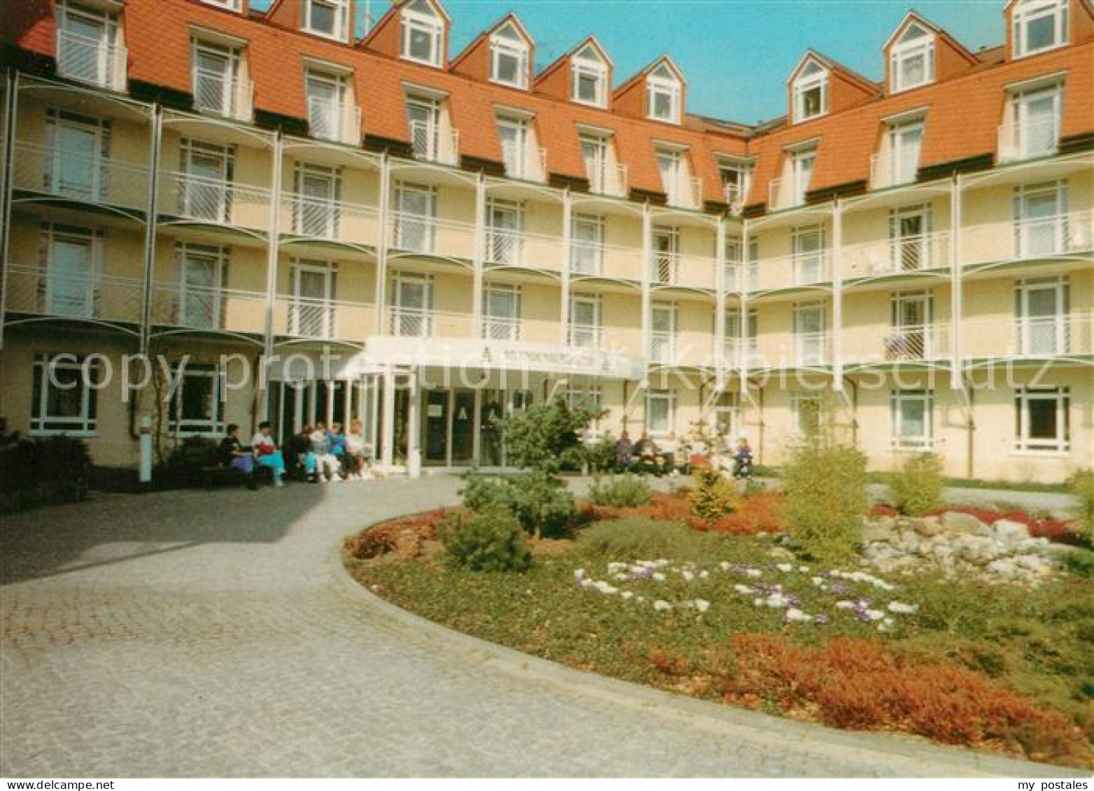 Wandlitz Brandenburg Klinik Haupteingang