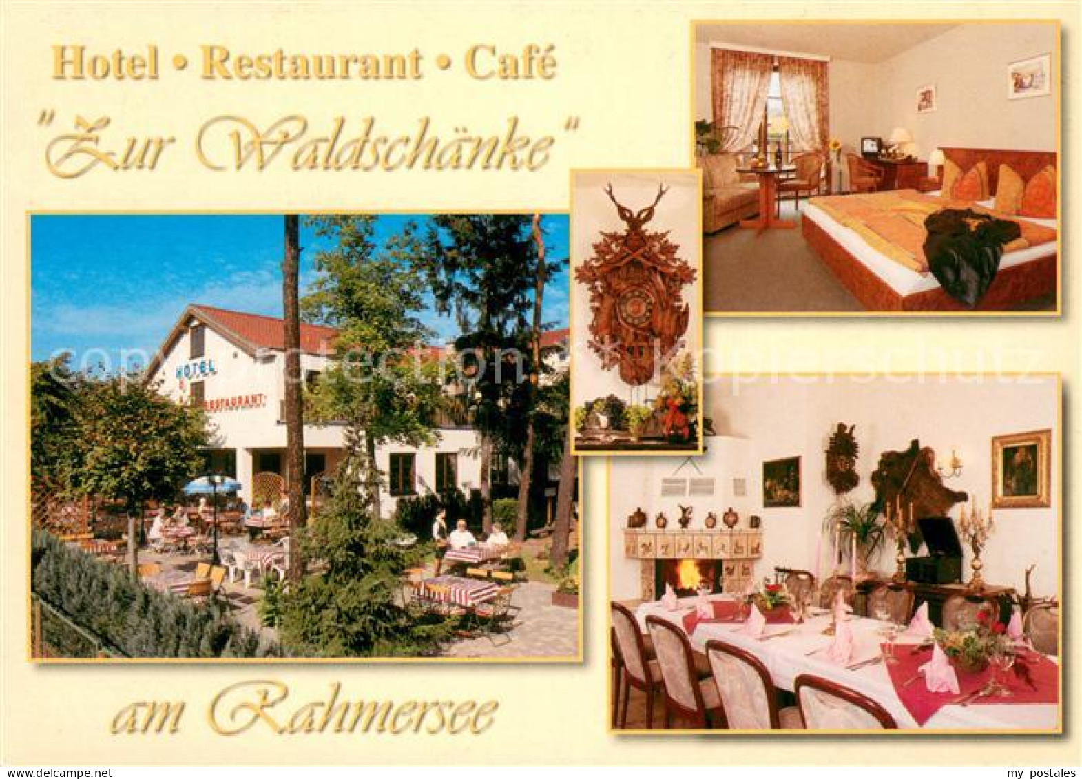 Wandlitz Hotel Restaurant Caf? zur Waldschenke