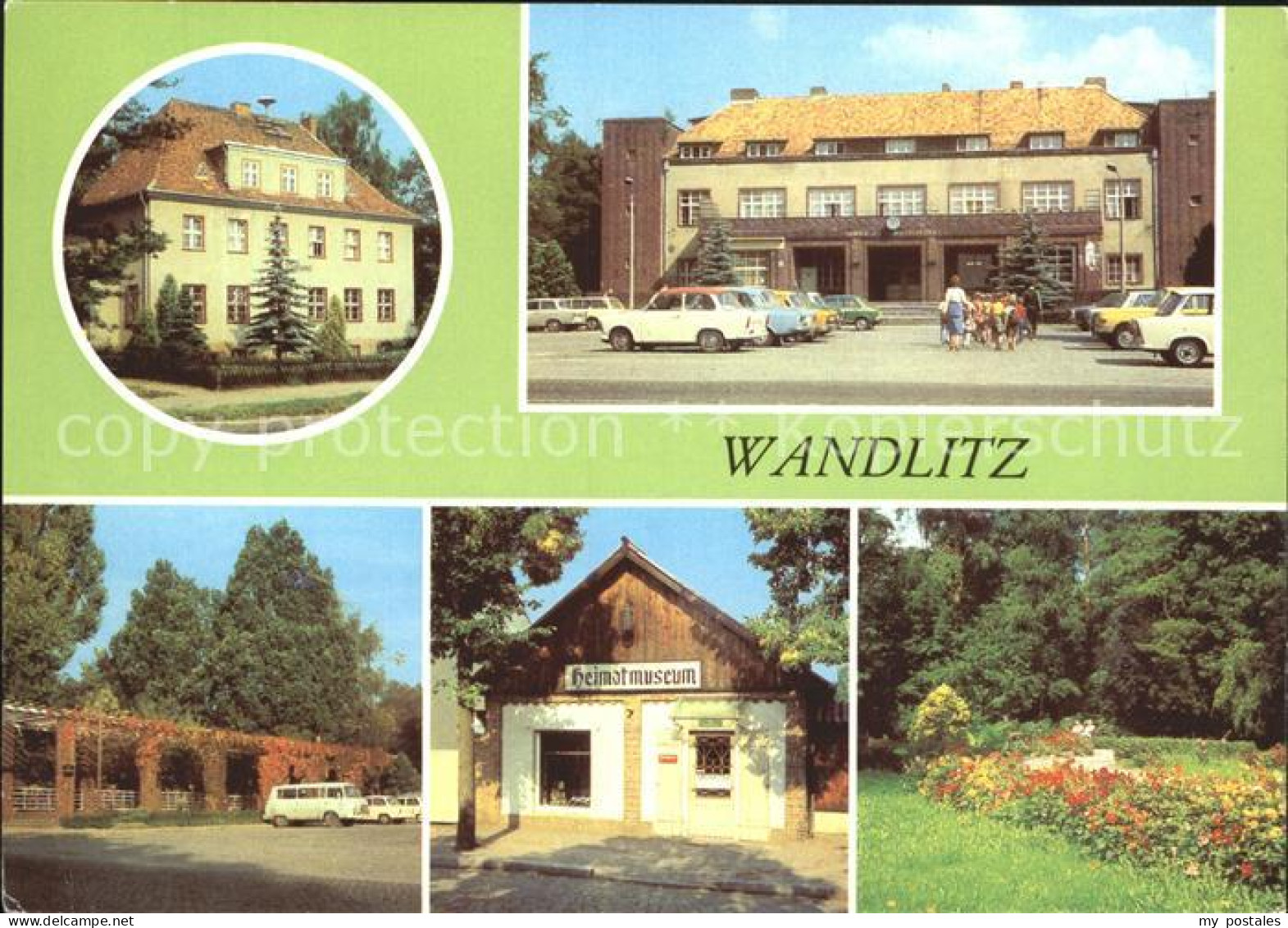 Wandlitz Postamt Bahnhof Heimatmuseum