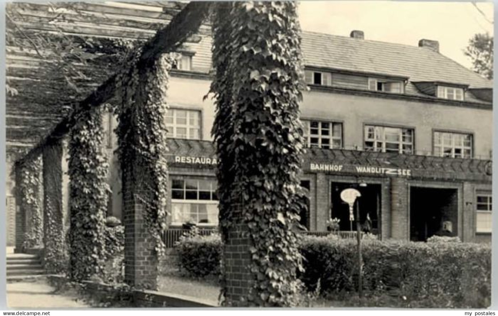 Wandlitz [Stempelabschalg] Restaurant Zum Bahnhof