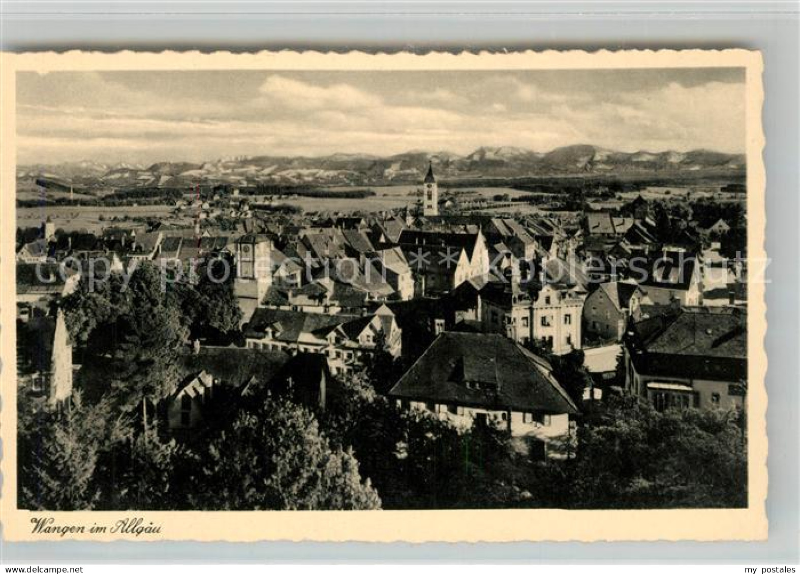 Wangen Allgaeu Panorama