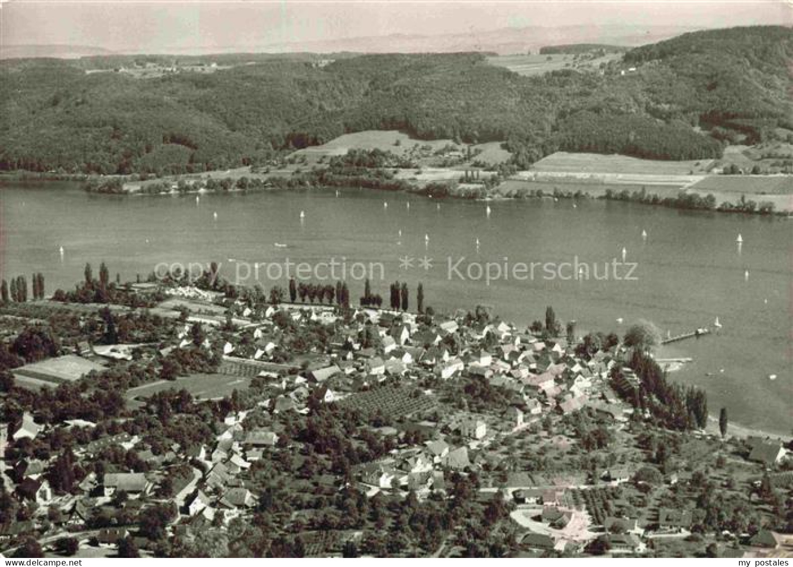 Wangen Bodensee Markdorf BW Fliegeraufnahme