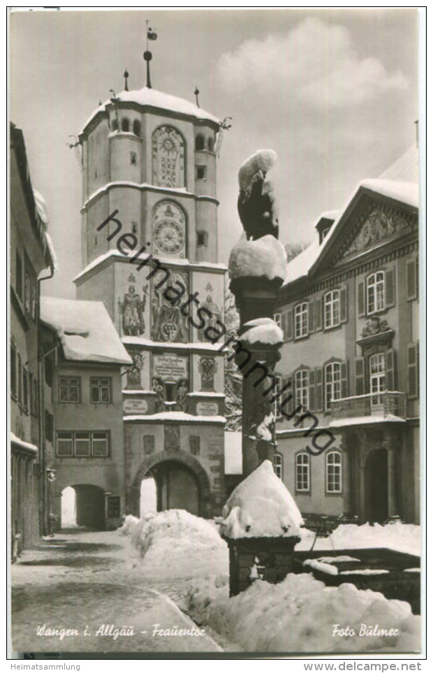 Wangen - Frauentor - Foto-Ansichtskarte - Verlag Bulmer Wangen