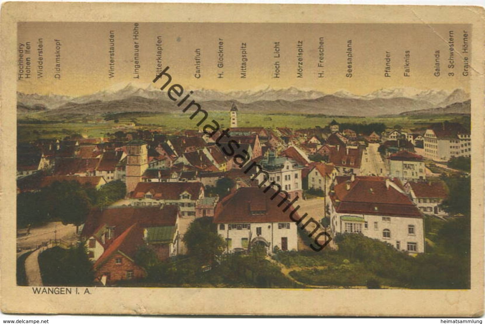 Wangen i. A. - Verlag J. O. Fritsch Wangen