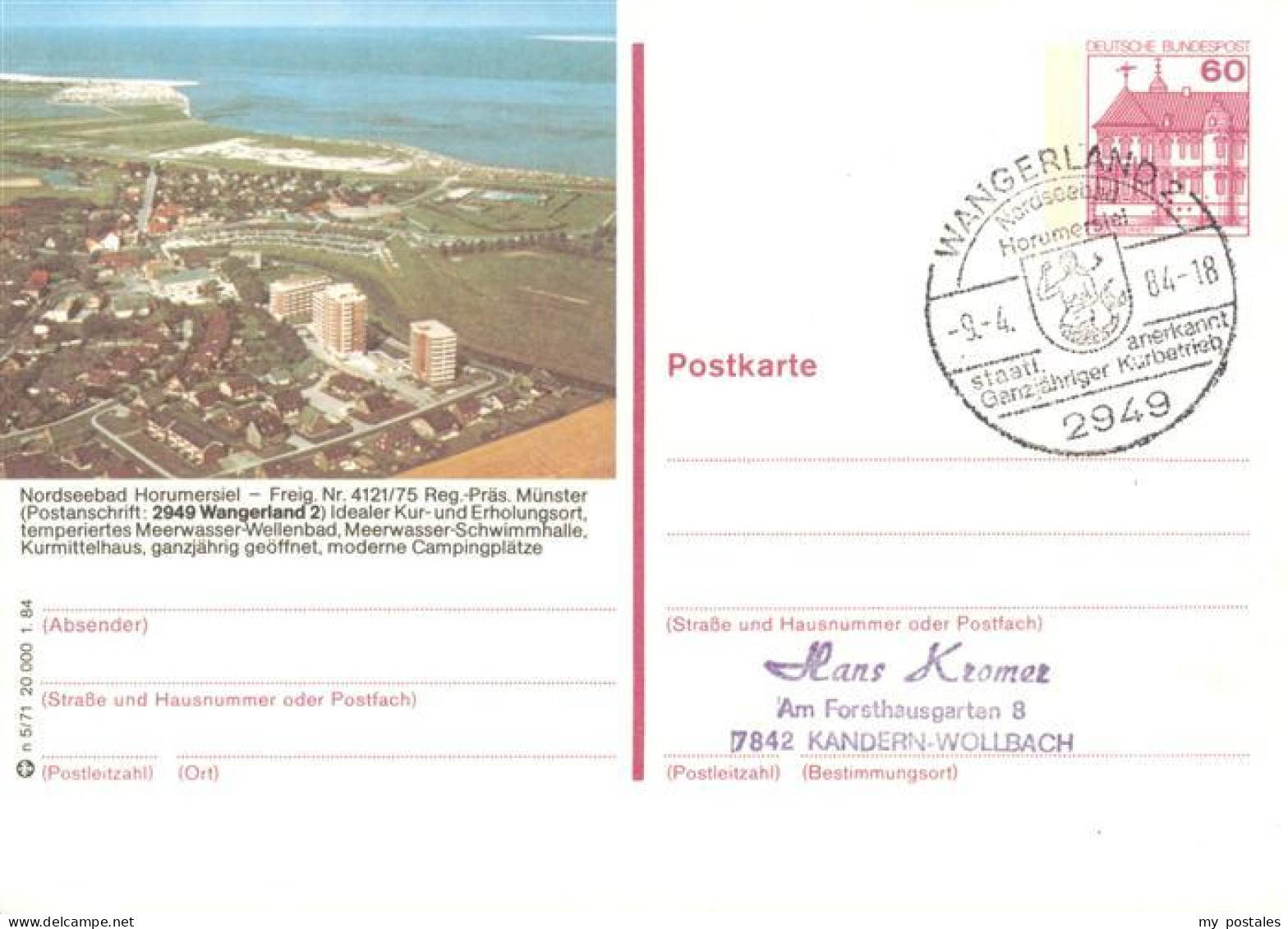 Wangerland Horumersiel Fliegeraufnahme