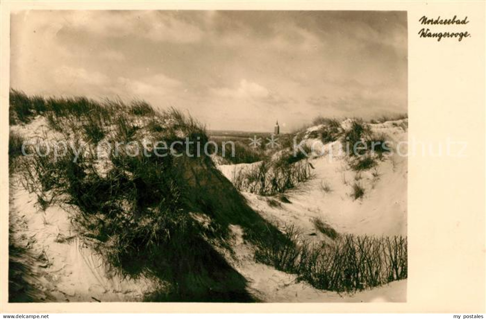 Wangerooge Nordseebad Duenen