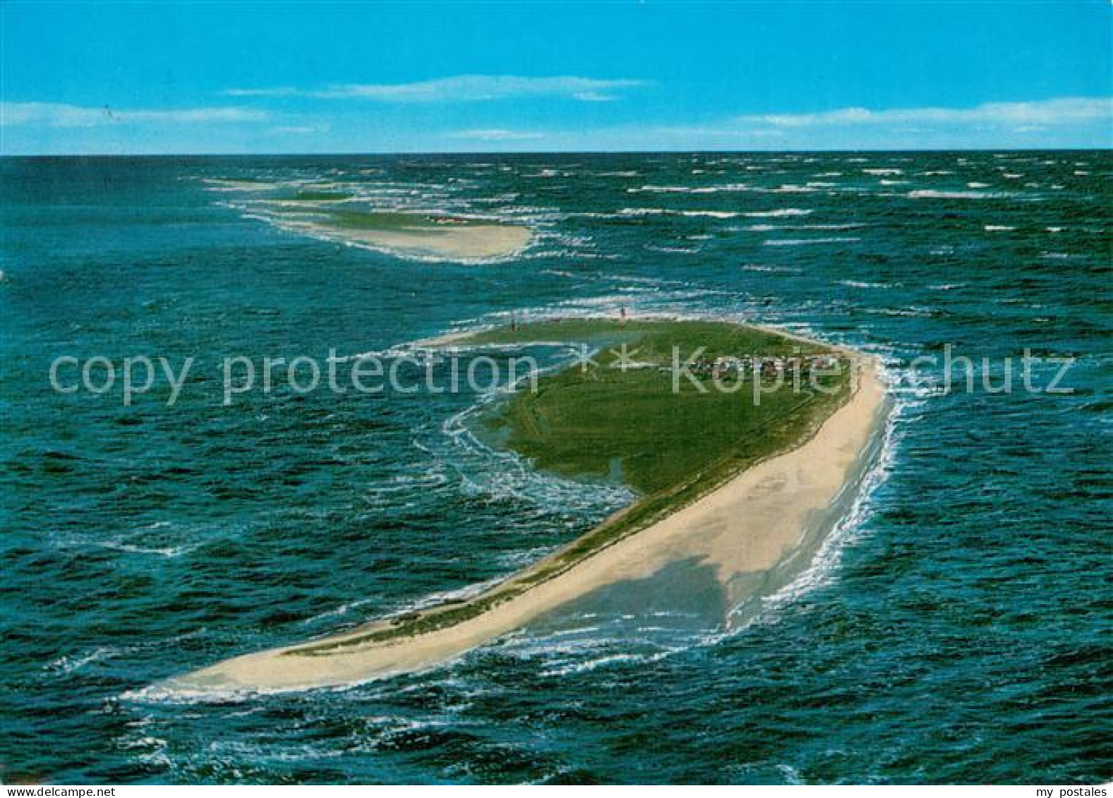 Wangerooge Nordseebad Fliegeraufnahme