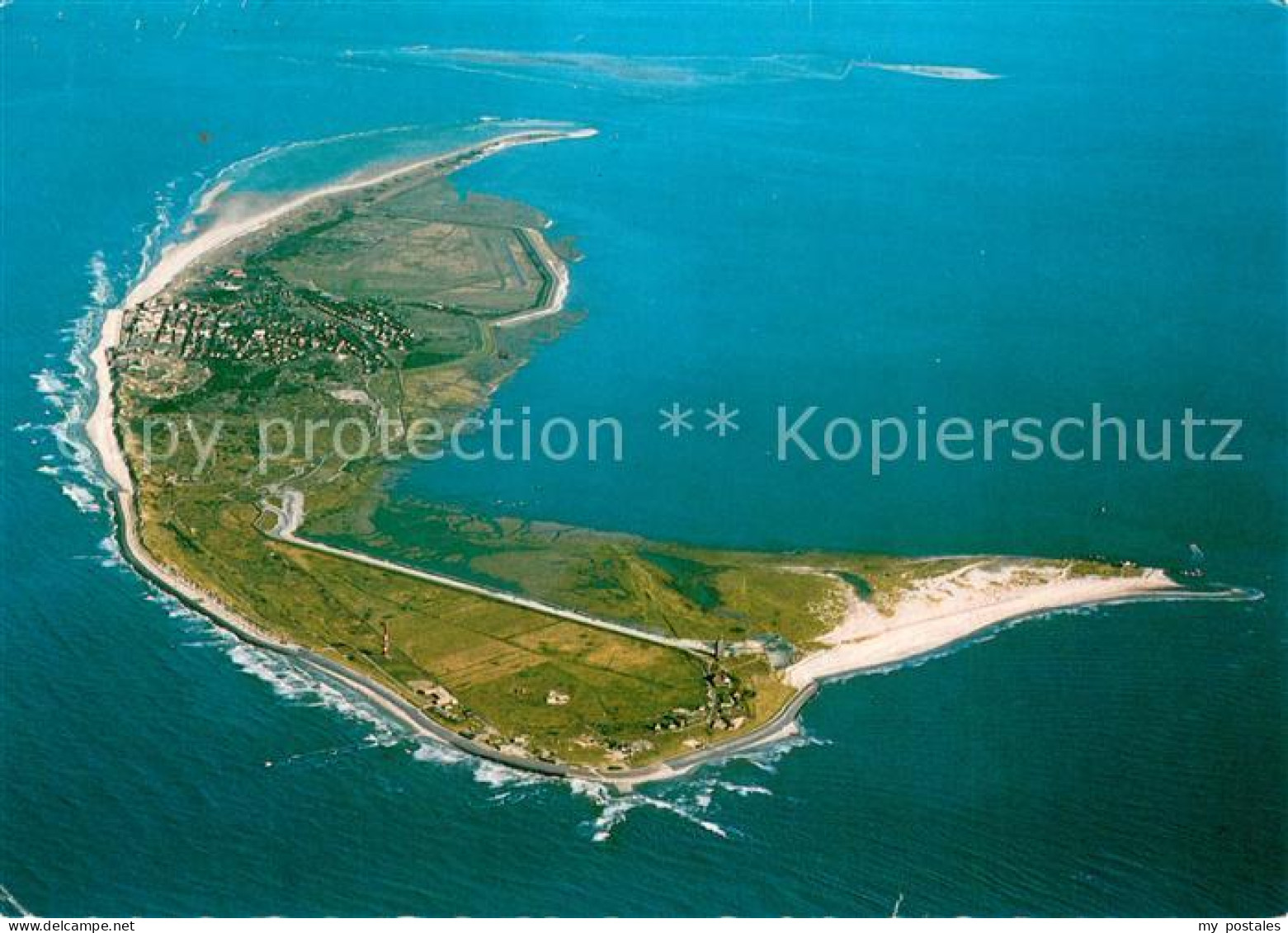 Wangerooge Nordseebad Fliegeraufnahme