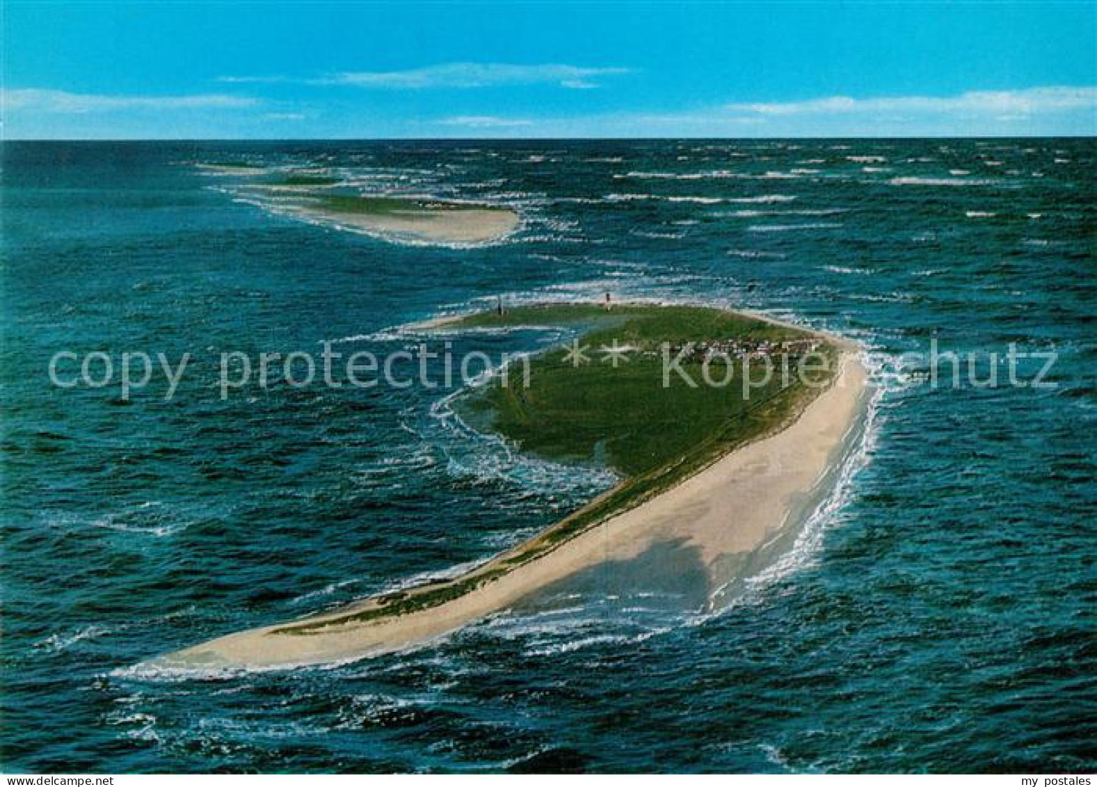 Wangerooge Nordseebad Fliegeraufnahme