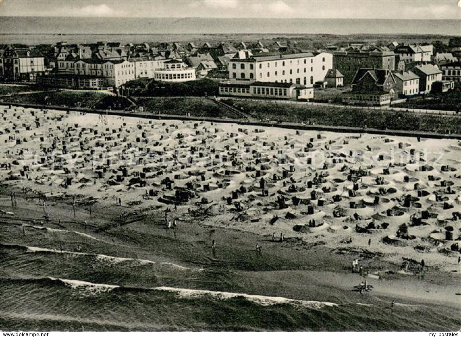 Wangerooge Nordseebad Fliegeraufnahme