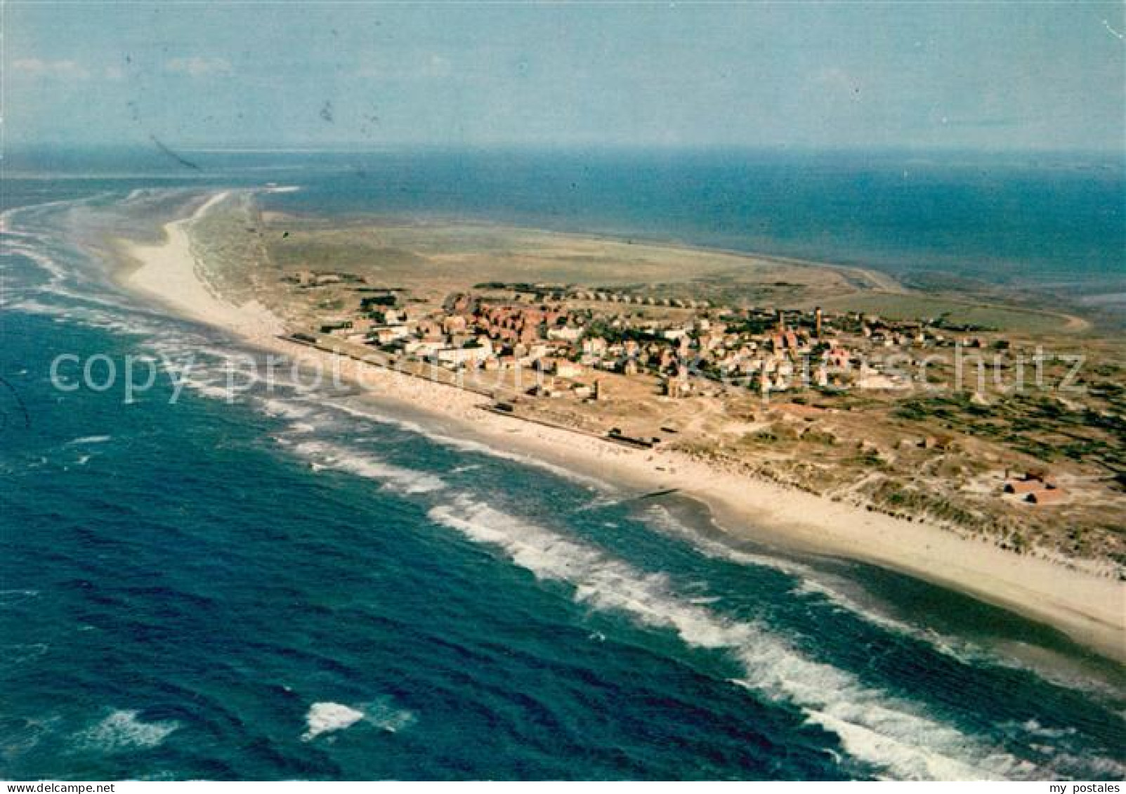 Wangerooge Nordseebad Fliegeraufnahme
