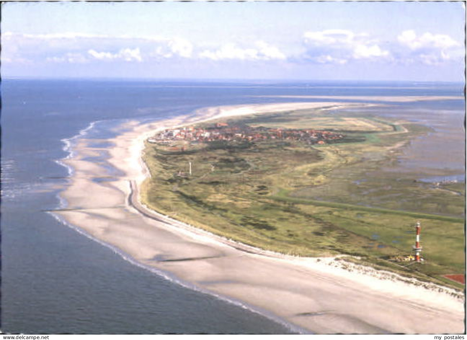 Wangerooge Nordseebad Wangerooge Fliegeraufnahme x 2001