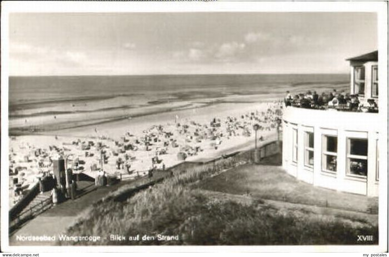 Wangerooge Nordseebad Wangerooge Strand x 1954