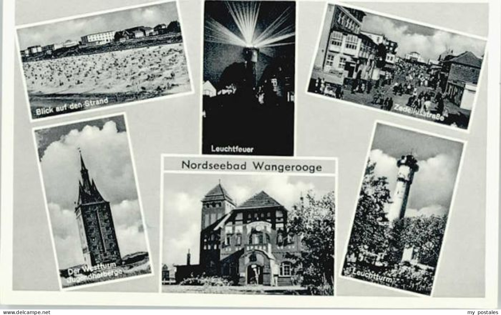 Wangerooge Nordseebad Wangerooge Zedeliusstrasse Leuchtturm