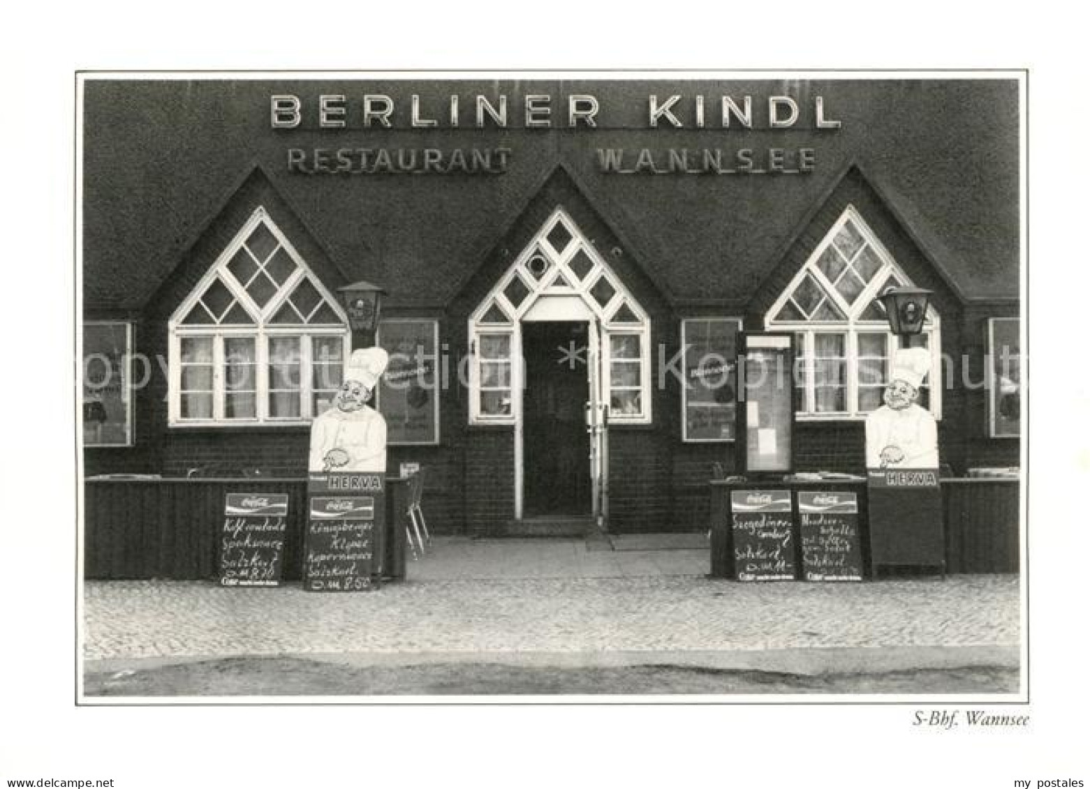 Wannsee Berliner Kindl Restaurant Wannsee